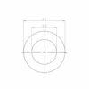Bushing type reduction M-F 3" to 2 1/2" - Image 3